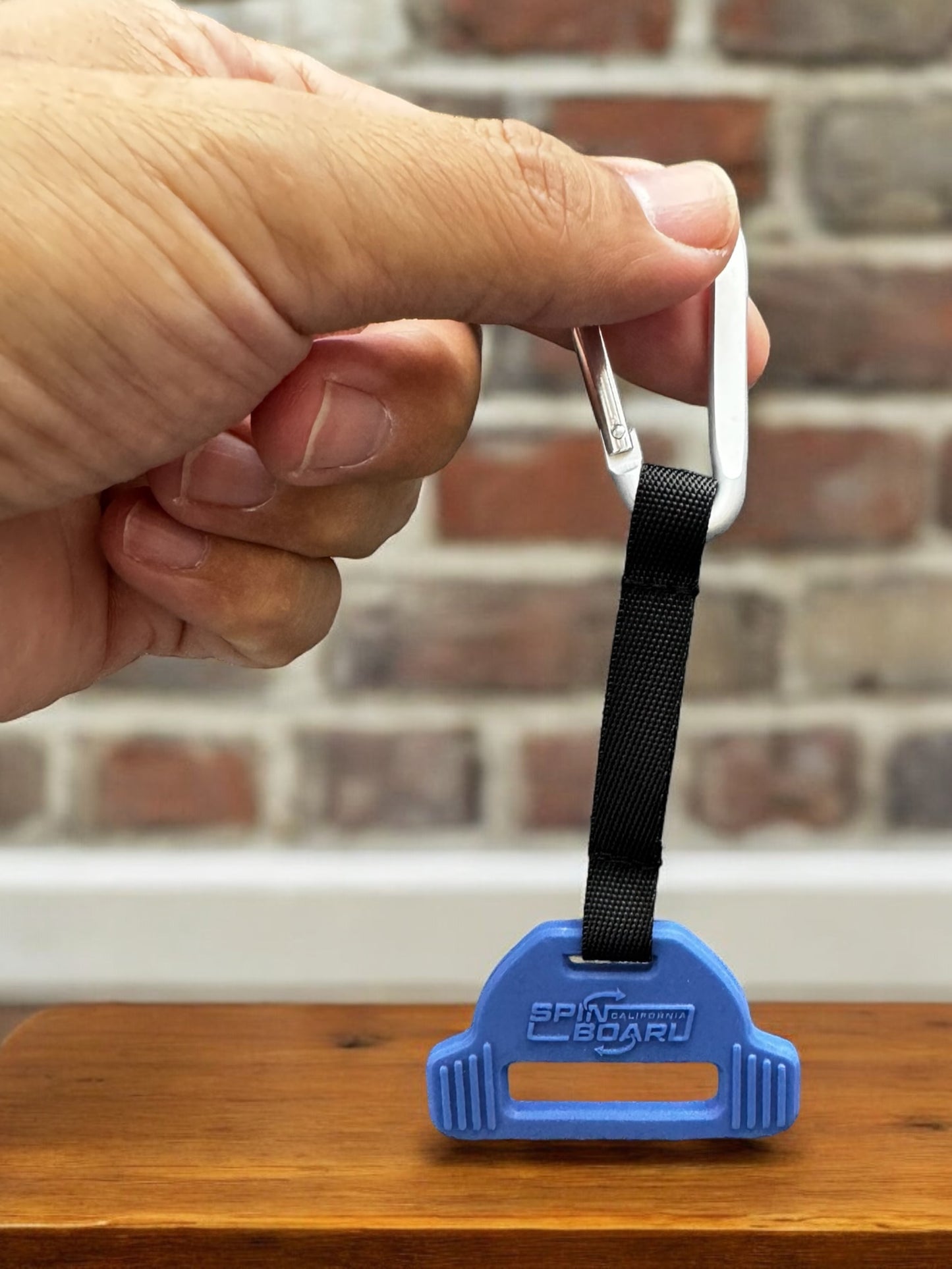 Spinboard Keychain Holder