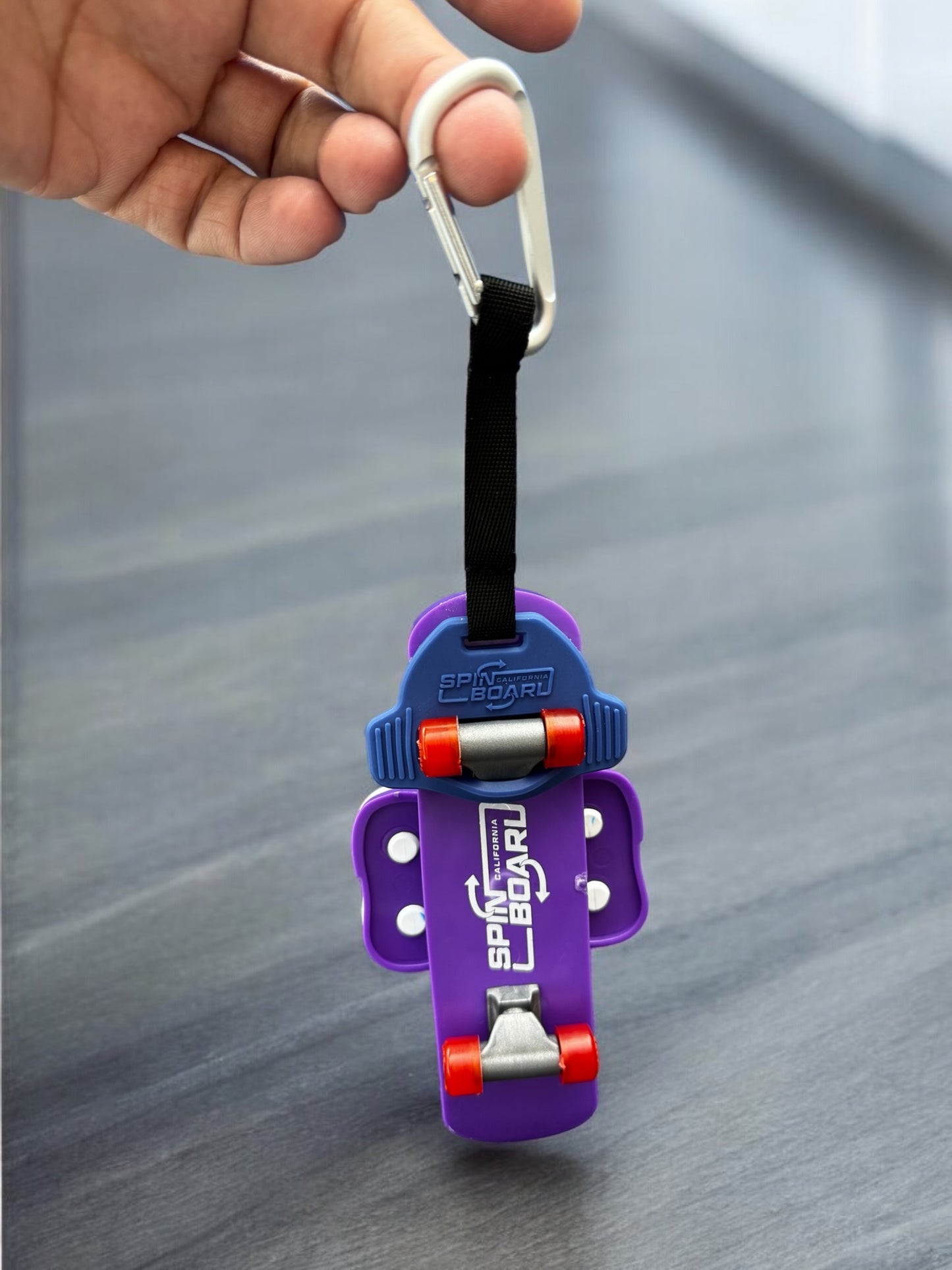Spinboard Keychain Holder